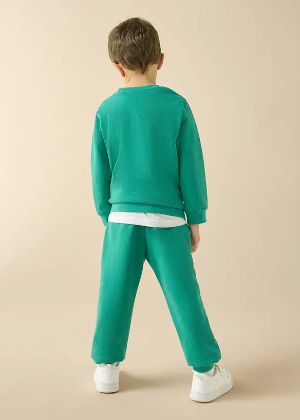 Sweatshirt i mjuk bomullsmix (2-pack), bonprix