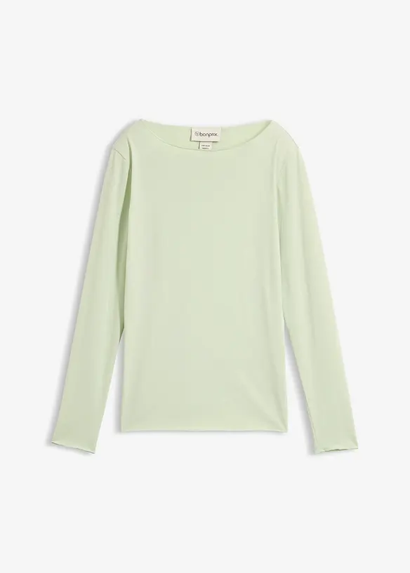 Tunn, l&aring;ng&auml;rmad topp, bonprix