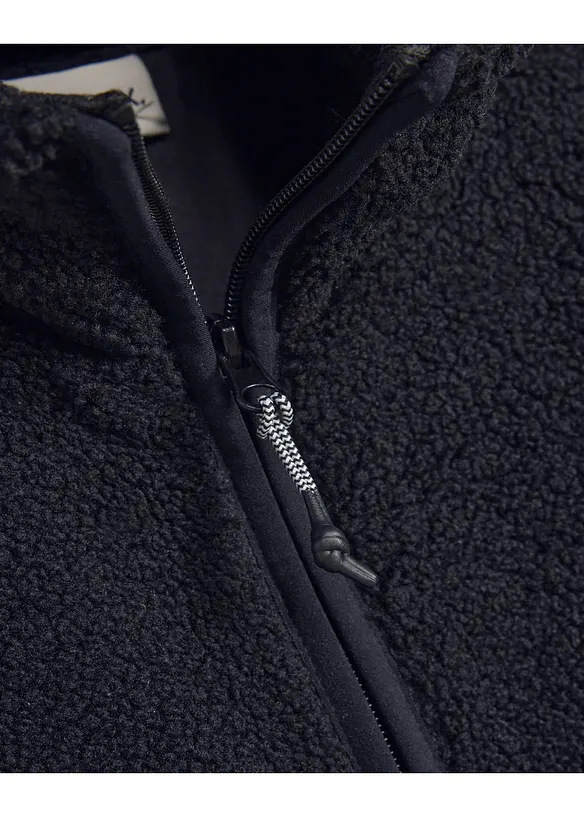 Mammav&auml;st med babyficka i teddyfleece, bonprix