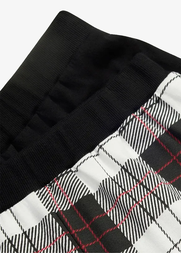 Pyjamasbyxa av ekologisk bomull (2-pack), bonprix