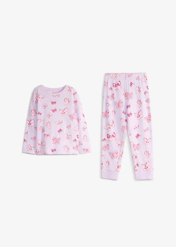 Pyjamas av ekologisk bomull, bonprix