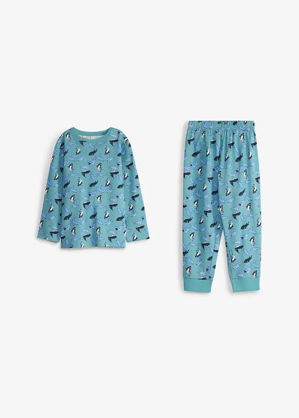 Pyjamas av ekologisk bomull, bonprix
