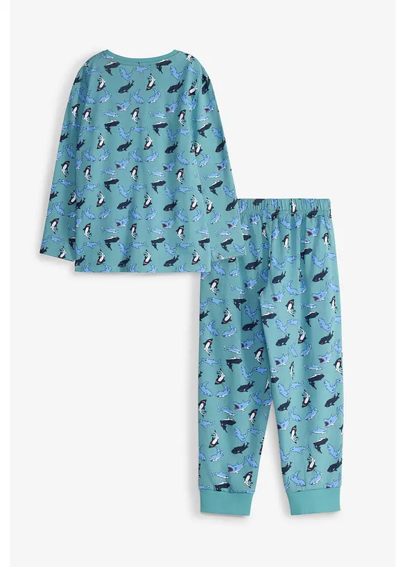 Pyjamas av ekologisk bomull, bonprix
