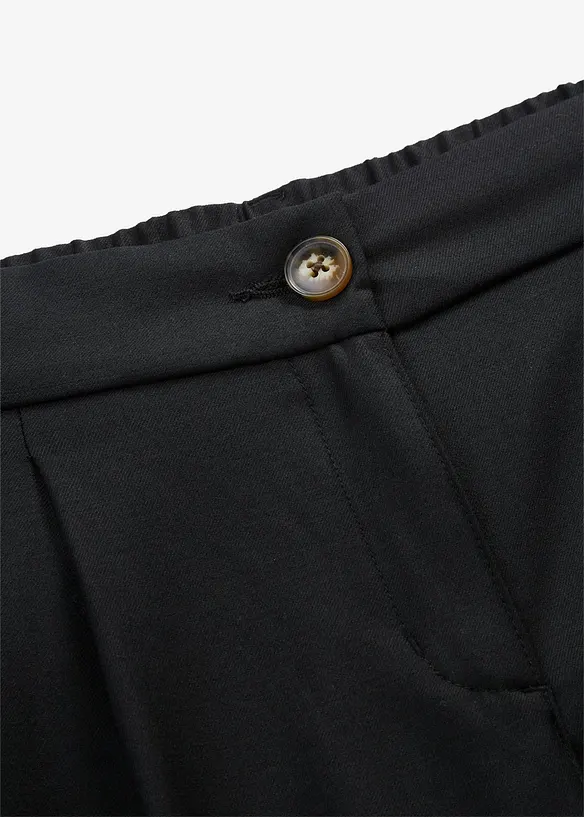 Ledig byxa med gubbveck, bonprix