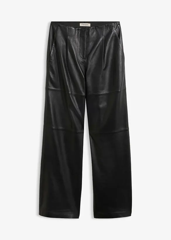 Skinnbyxa med veck, bonprix