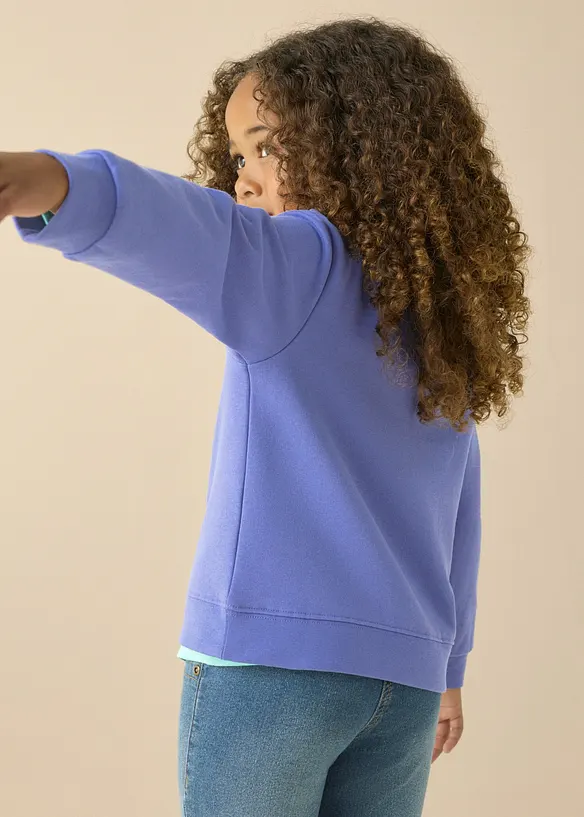 Sweatshirt med ekologisk bomull, bonprix