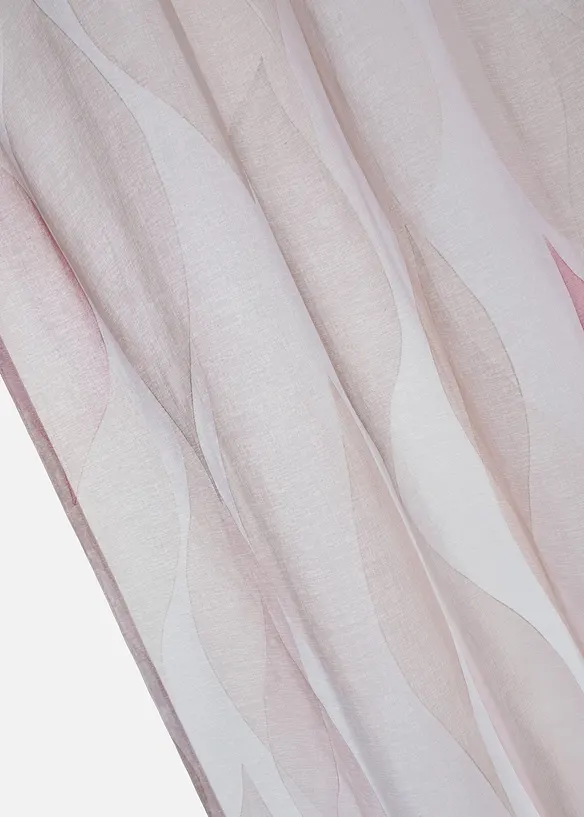 Gardin med &aring;tervunnen polyester (1-pack), bonprix