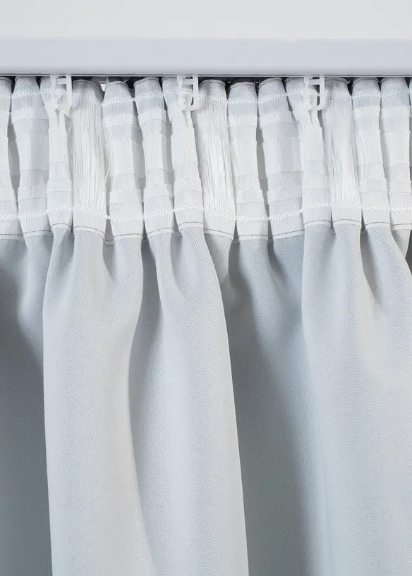 M&ouml;rkl&auml;ggande gardinl&auml;ngd med &aring;tervunnen polyester (1-pack), bonprix