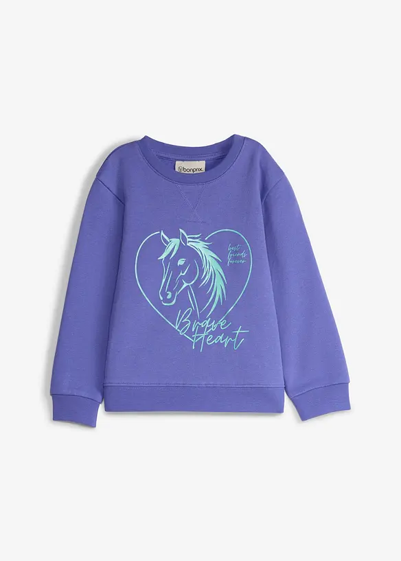 Sweatshirt med ekologisk bomull, bonprix
