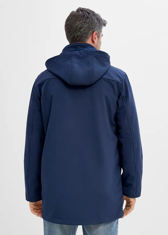 Vattenavvisande softshellparkas, bonprix