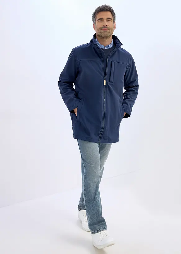 Vattenavvisande softshellparkas, bonprix