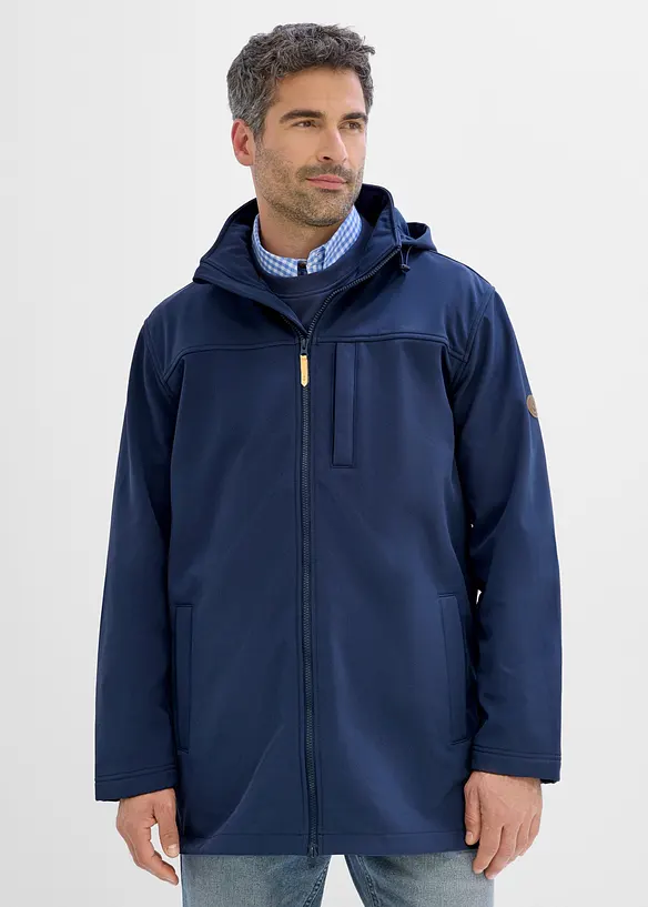 Vattenavvisande softshellparkas, bonprix
