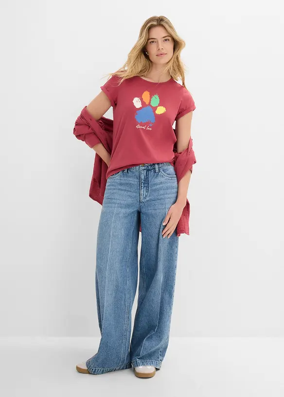 T-shirt i bomull, bonprix
