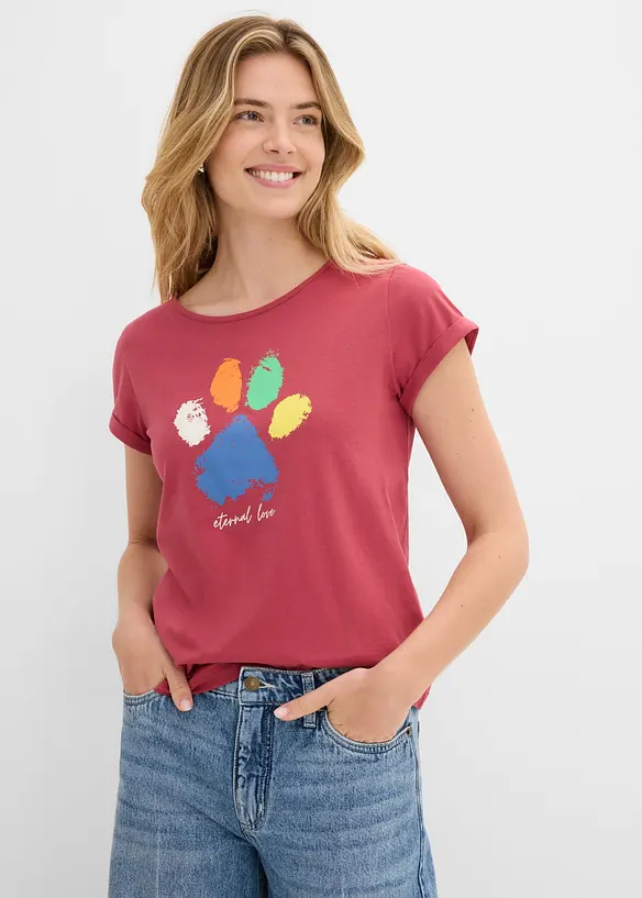 T-shirt i bomull, bonprix