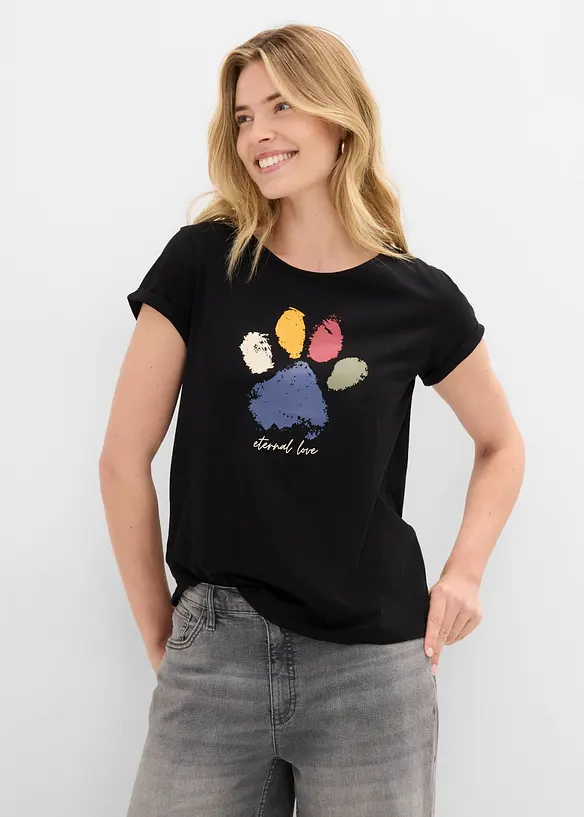 T-shirt i bomull, bonprix