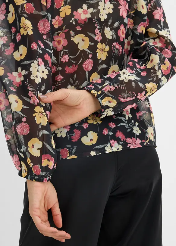 Blustunika i chiffong, bonprix