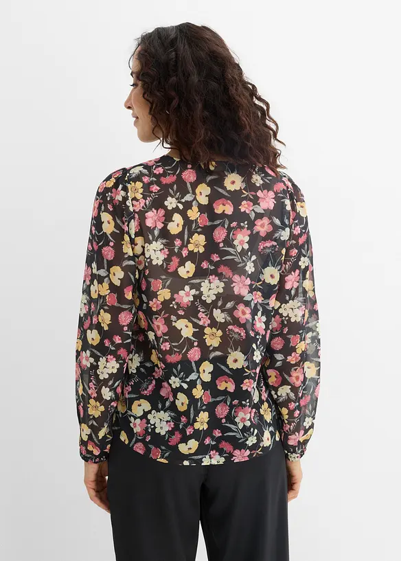Blustunika i chiffong, bonprix