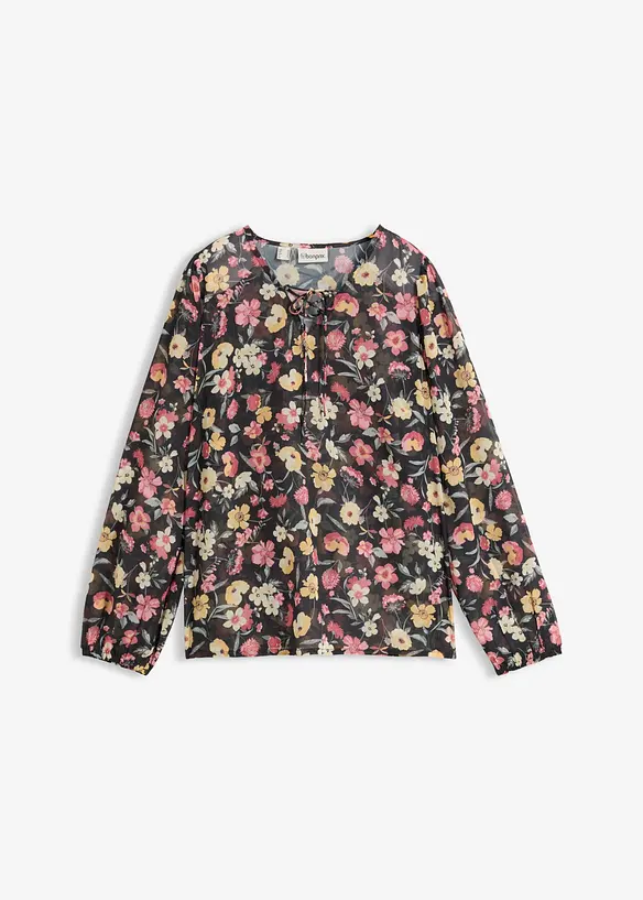 Blustunika i chiffong, bonprix