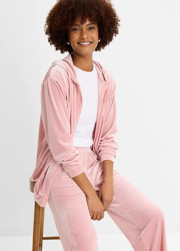Jerseybyxa  av sammet, bonprix