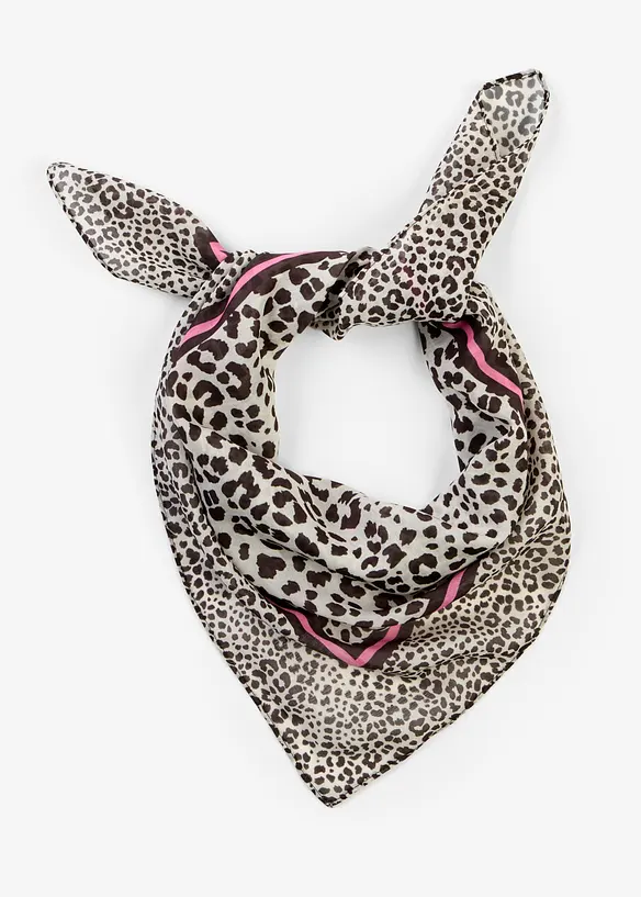 Scarf med leopardm&ouml;nster, bonprix