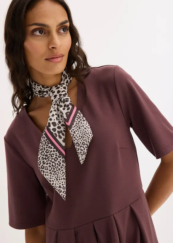 Scarf med leopardm&ouml;nster, bonprix