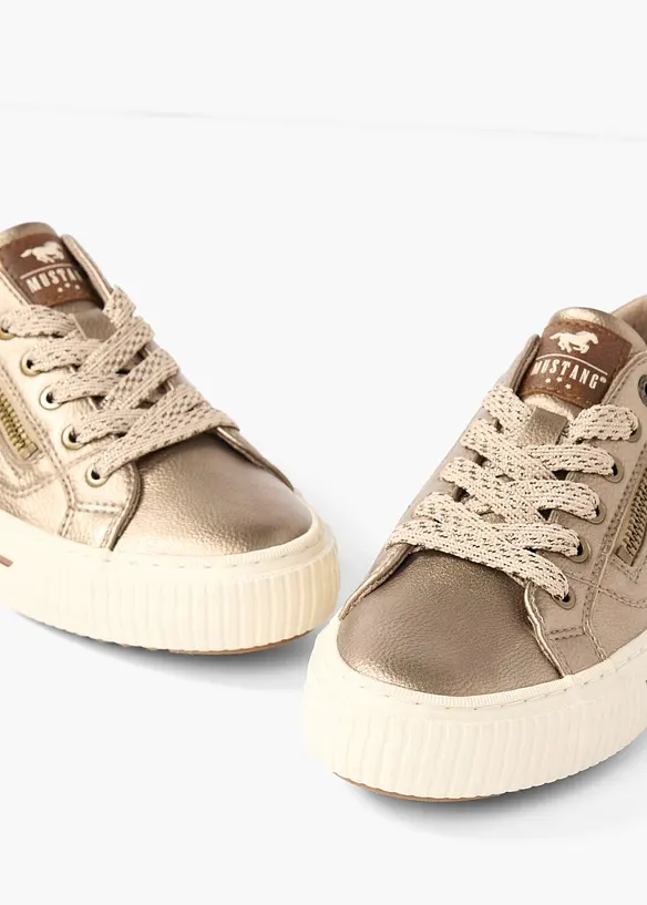 Mustang-sneakers med dragkedja, Mustang