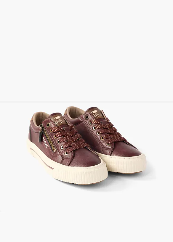 Mustang-sneakers med dragkedja, Mustang
