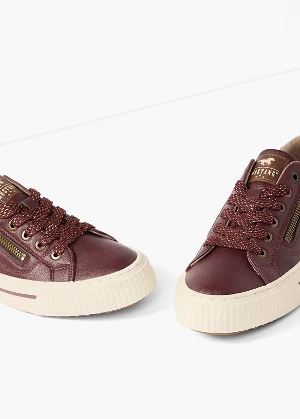 Mustang-sneakers med dragkedja, Mustang