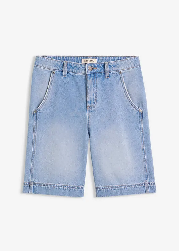 Jeansshorts Mid Waist, bonprix