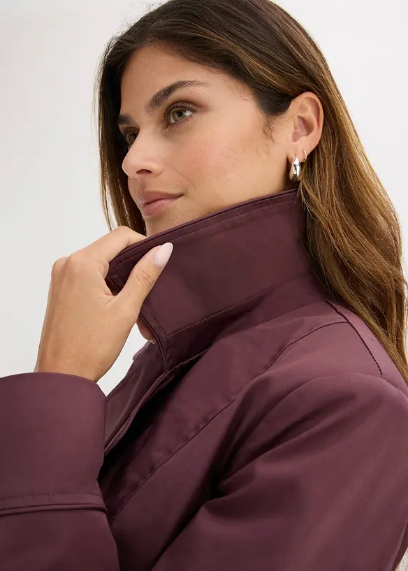 Trenchcoat med bomull, bonprix