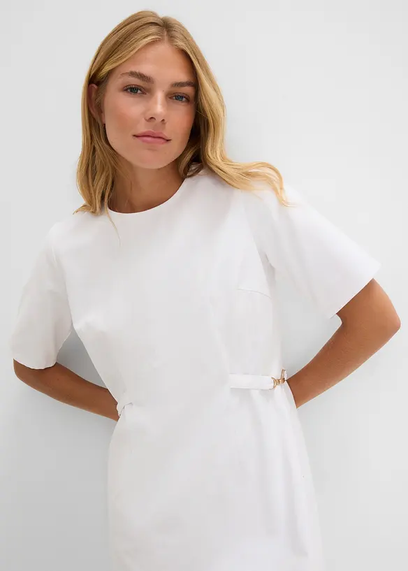 Jeanskl&auml;nning i bomullsstretch, bonprix