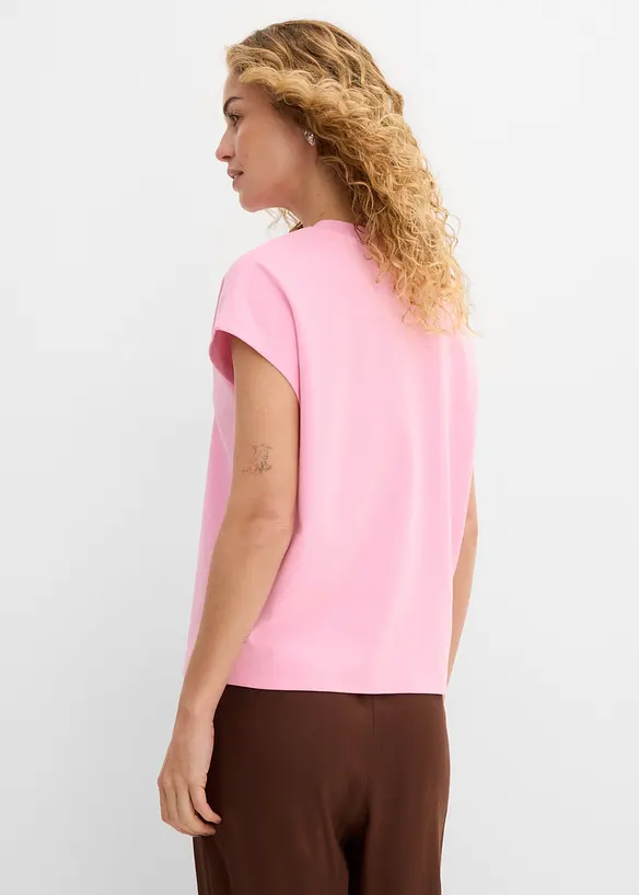 T-shirt av ekologisk bomull (2-pack), bonprix