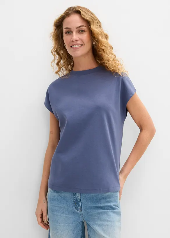 T-shirt av ekologisk bomull (2-pack), bonprix