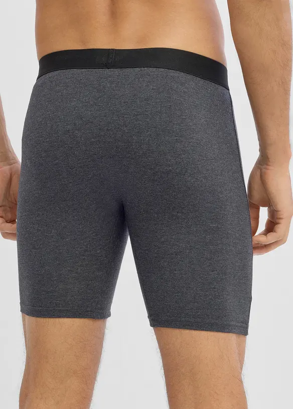 L&aring;nga boxershorts med bomull (7-pack), bonprix