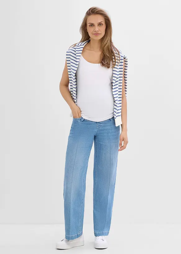 Vida mammajeans av elastisk denim, Full Length, bonprix
