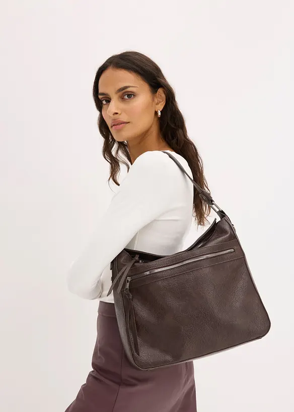 Shoppingv&auml;ska med ytterfack, bonprix
