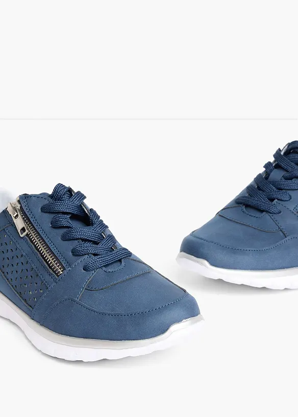 Sneakers med dragkedja, bonprix