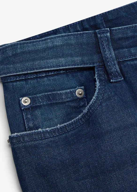 Regular Fit Jeans med res&aring;rmidja, Bootcut, bonprix