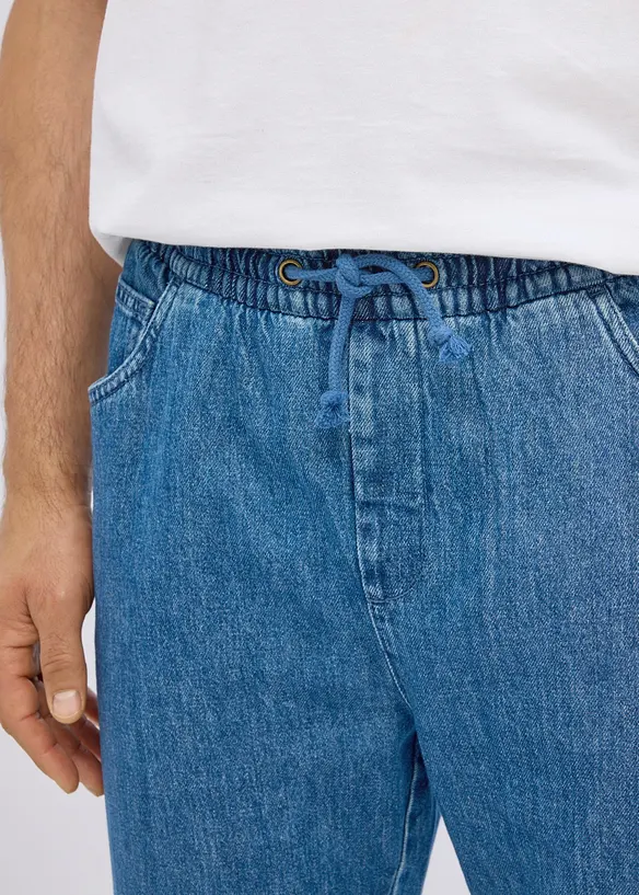 Dra p&aring;-jeans, Classic Fit, Straight, bonprix