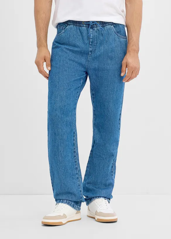 Dra p&aring;-jeans, Classic Fit, Straight, bonprix