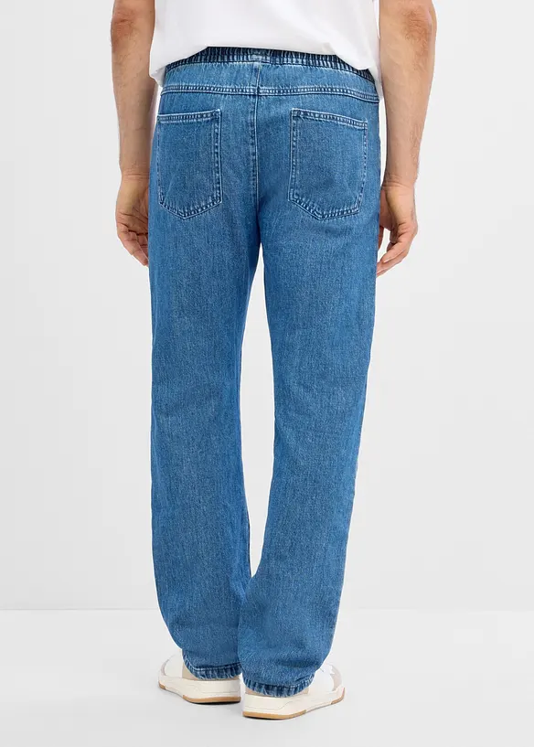 Dra p&aring;-jeans, Classic Fit, Straight, bonprix
