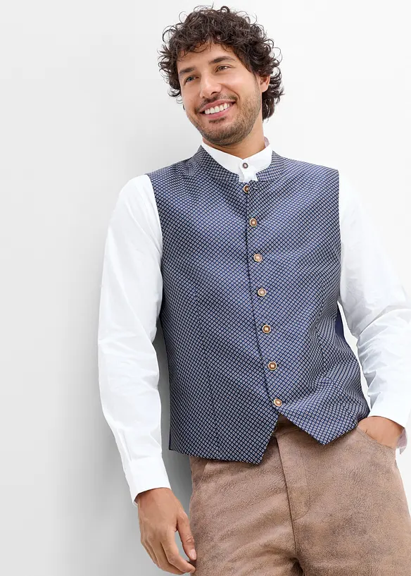 Traditionell skjorta av bomull i Regular Fit, bonprix
