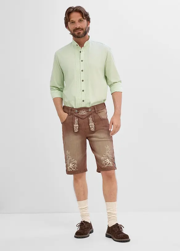 Traditionell skjorta av bomull i Regular Fit, bonprix