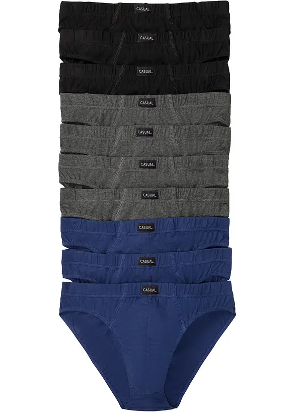 Kalsong med mjuk bomull (10-pack), bonprix