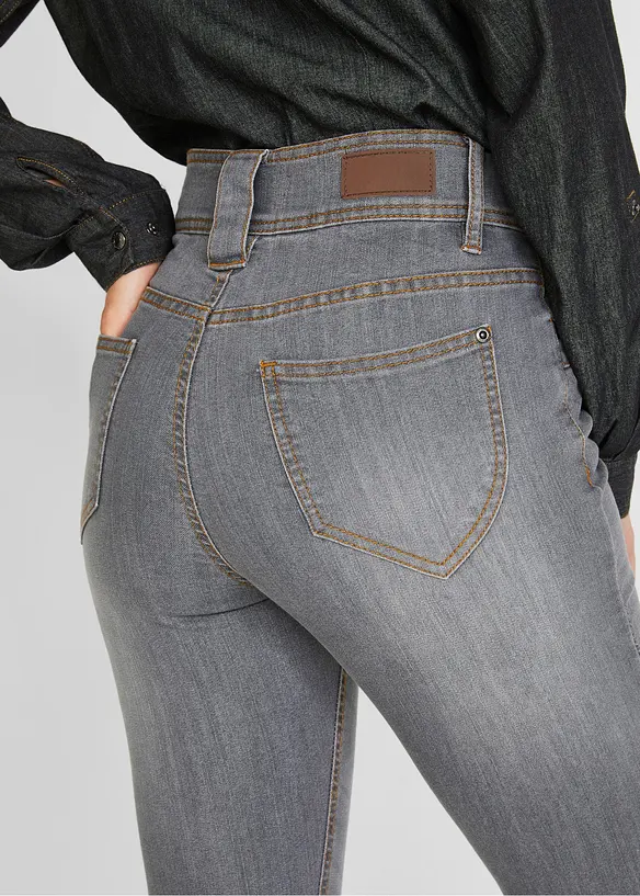 Slim Fit jeans High Waist, Comfort Stretch, bonprix