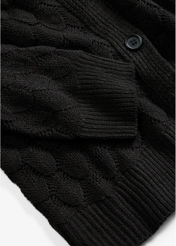 H&aring;lm&ouml;nstrad cardigan, bonprix