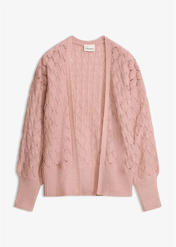H&aring;lm&ouml;nstrad cardigan, bonprix