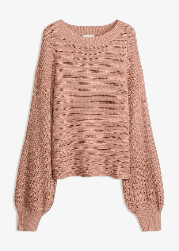 H&aring;lm&ouml;nstrad oversizetr&ouml;ja, bonprix