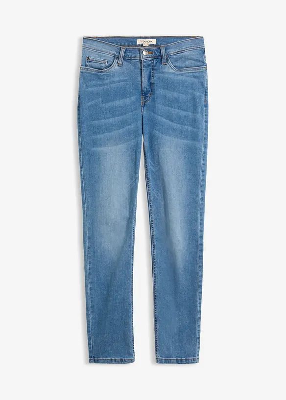 Straight jeans Mid Waist, Stretch, bonprix