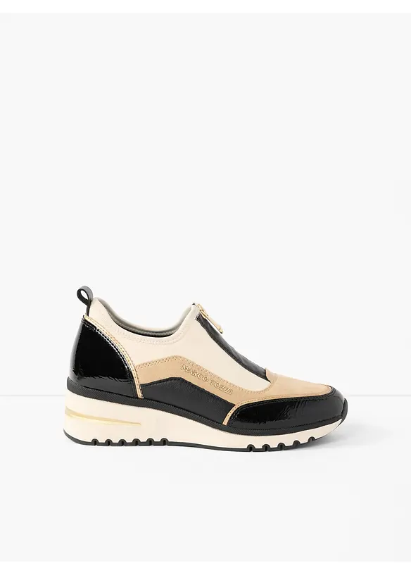 Marco Tozzi-sneakers med dragkedja, Marco Tozzi